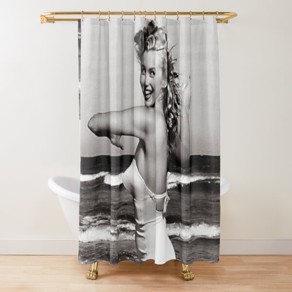 Item preview, "Young and Happy Marilyn Monroe" - Tobey Beach Photoshoot designed and sold by Gascondi.