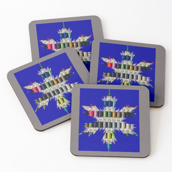 Item preview, Royal Blue snowflakes star by Iritof designed and sold by iritof.