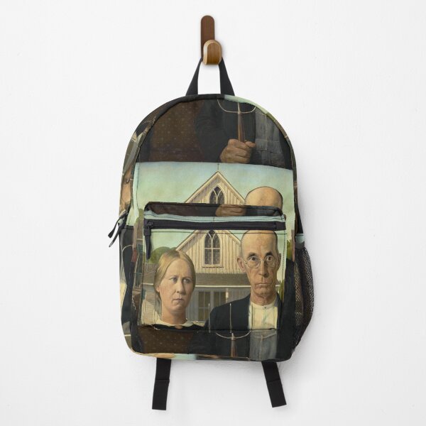 Item preview, American Gothic - Grant Wood designed and sold by Vintage Designs +.