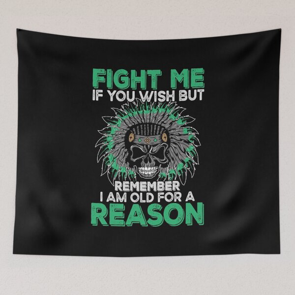Item preview, American Native Fight Me designed and sold by AEGMEDIA.