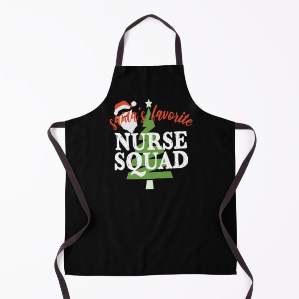 Item preview, Santa's Favorite Nurse Squad Christmas designed and sold by JooArtPrints ★★★★★.