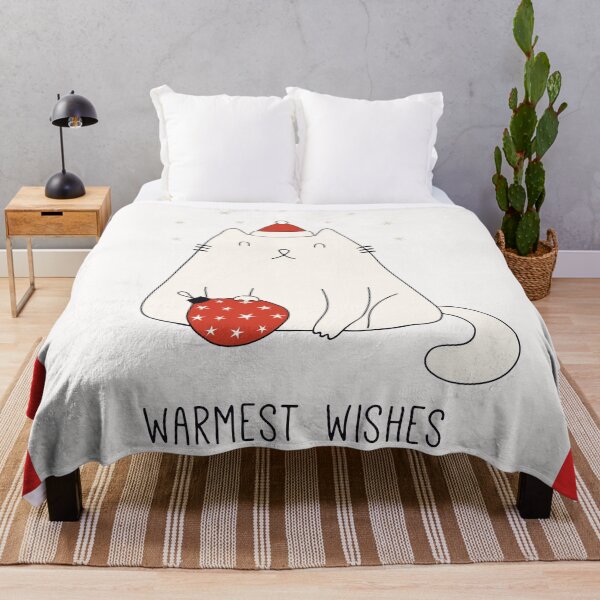 Item preview, CAT warmest wishes, Merry Christmas, cat doodles Xmas, holiday greet designed and sold by Pointit.