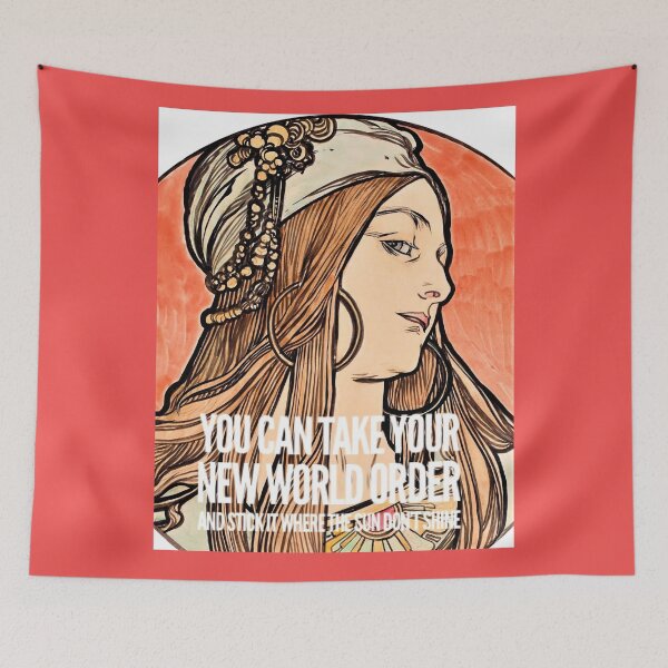 Item preview,   stick your new world order-political comments designed and sold by 1andydesign.