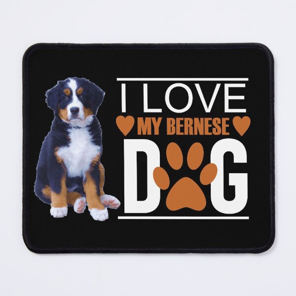 Item preview, I love my bernese dog -2 designed and sold by sama-stylish.