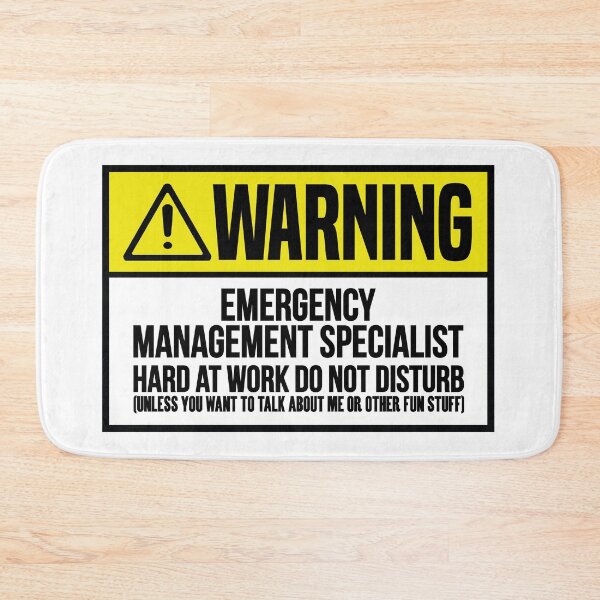 Item preview, don't disturb Emergency Management Specialist designed and sold by JakubkoJunak.