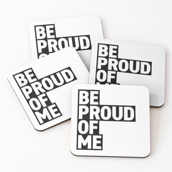 Item preview, Be Proud Of Me (Black) designed and sold by STUDIO-72.