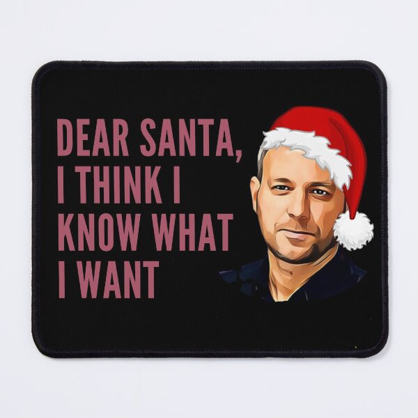 Item preview, Funny Brett Sutton Merry Christmas design! Dear Santa I think I know what I want! designed and sold by HROC.