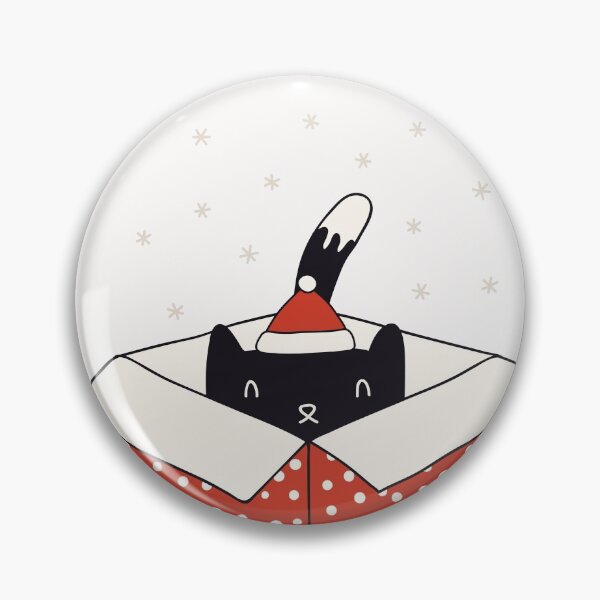 Item preview, cat gift, happy holidays, cat doodles Xmas, holiday greet designed and sold by Pointit.