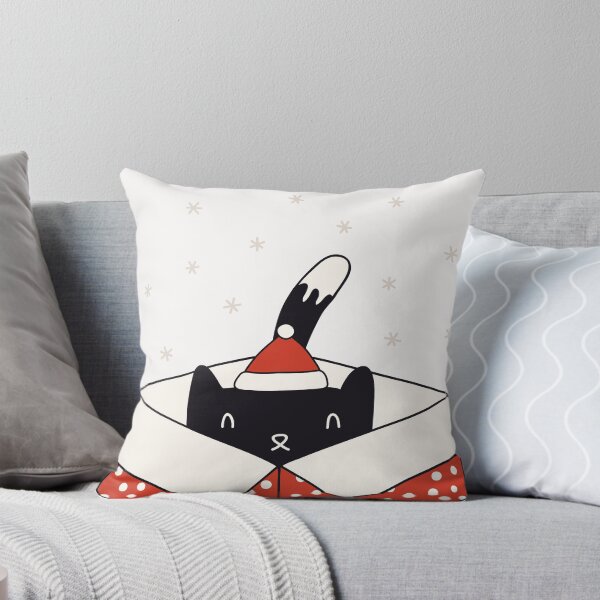 Item preview, cat gift, happy holidays, cat doodles Xmas, holiday greet designed and sold by Pointit.