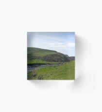 A River Running Through Doolin Acrylic Block