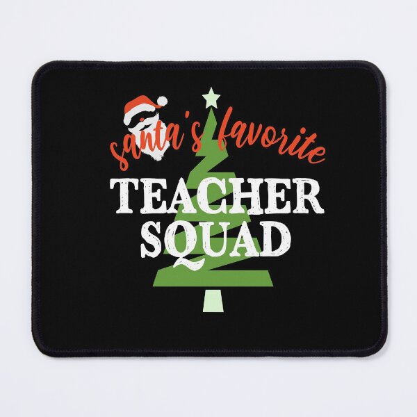 Item preview, Santa's Favorite Teacher Squad Christmas designed and sold by JooArtPrints ★★★★★.