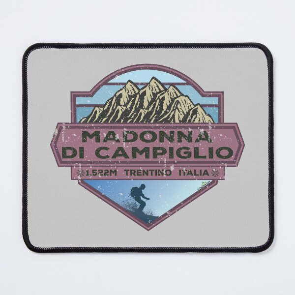 Item preview, Madonna Di Campiglio Italy Italia Ski Skiing Brenta Dolomites Sticker T-Shirt designed and sold by OuterShellUK.