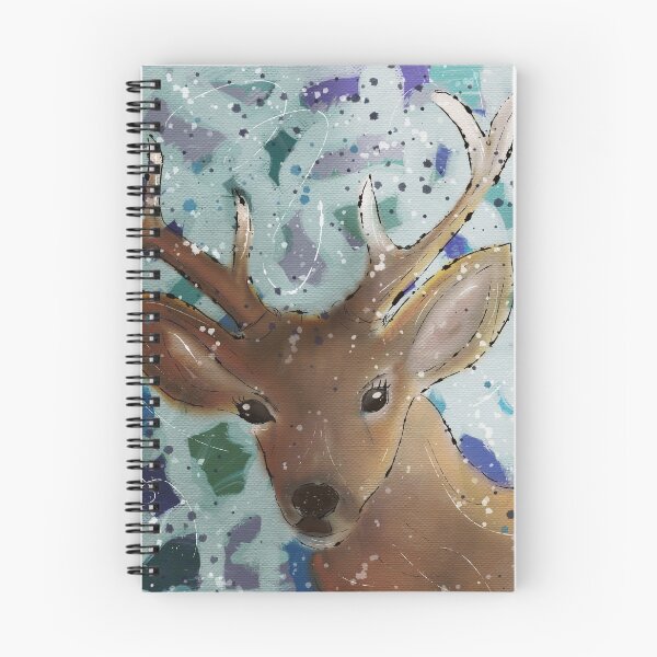 Item preview, Lovely deer in blue and green  designed and sold by Kreajuut.