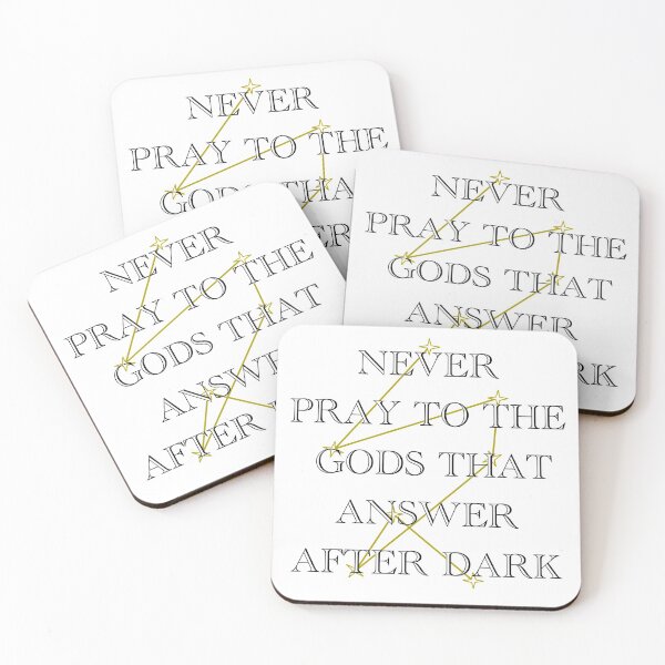 Item preview, Never Pray to the Gods that Answer After Dark designed and sold by 420igor.