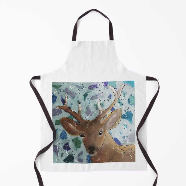 Item preview, Lovely deer in blue and green designed and sold by Kreajuut.