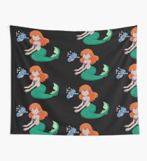 The Misty Mermaid Wall Tapestry