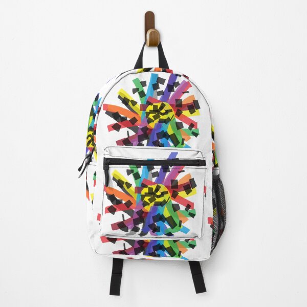 Item preview, Multicolor Explosion Art Flower Abstract designed and sold by DianeBP.