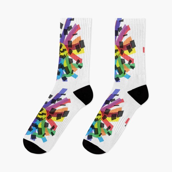 Item preview, Multicolor Explosion Art Flower Abstract designed and sold by DianeBP.