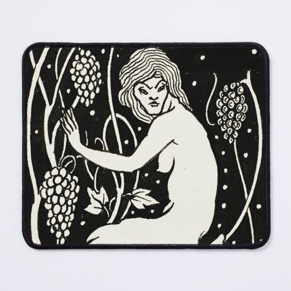 Item preview, Decorative Study of a Satyr - Aubrey Beardsley  designed and sold by Vintage Designs +.