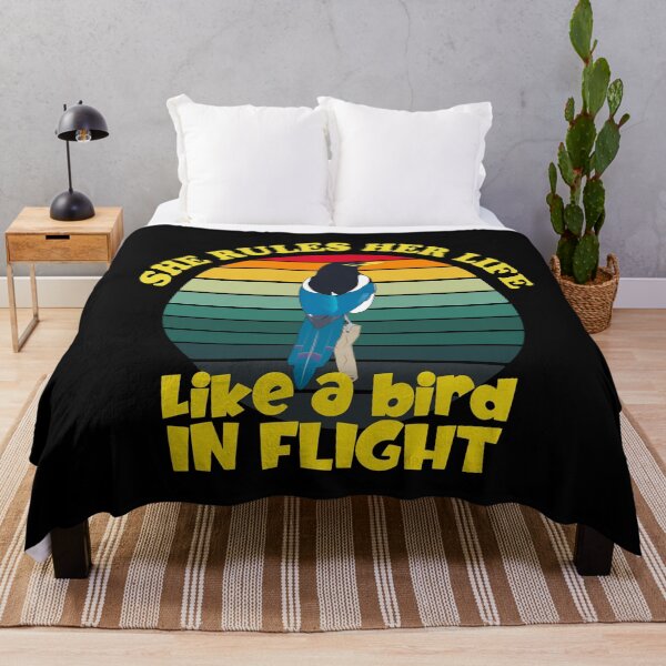 Item preview, She Rules Her Life Like A Bird In Flight designed and sold by designerPro20.