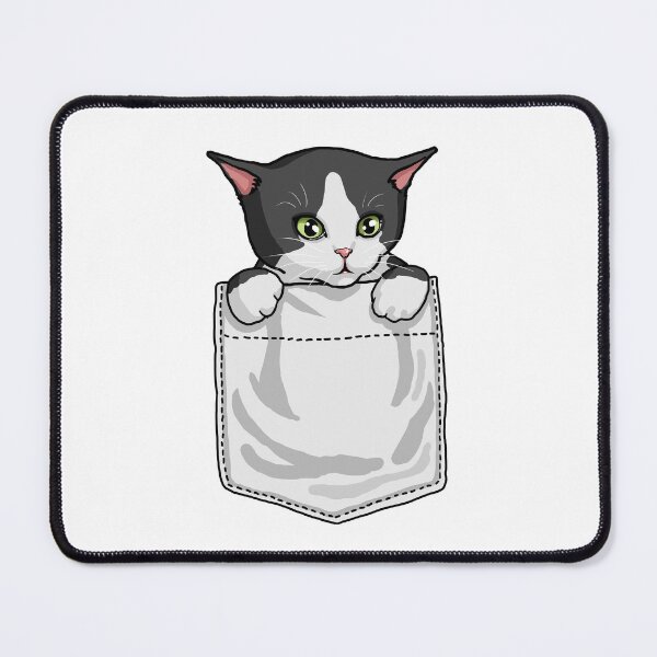 Item preview, Cat in a pocket designed and sold by HandsomeCat.
