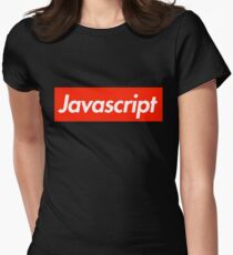 Javascript Women's Fitted T-Shirt