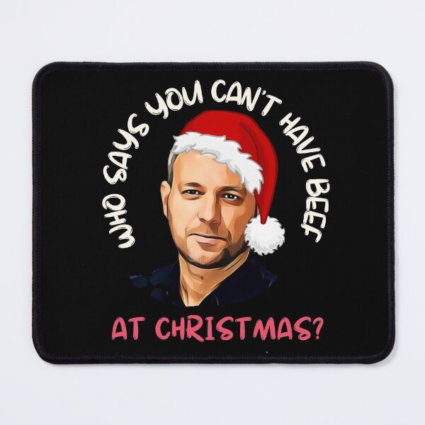 Item preview, Funny Brett Sutton Merry Christmas design! Who says you can’t have beef at Christmas? designed and sold by HROC.
