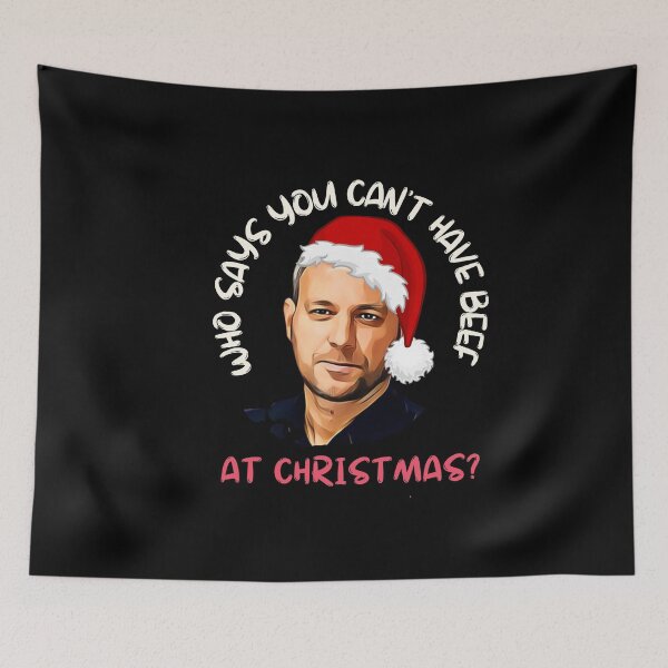 Item preview, Funny Brett Sutton Merry Christmas design! Who says you can’t have beef at Christmas? designed and sold by HROC.