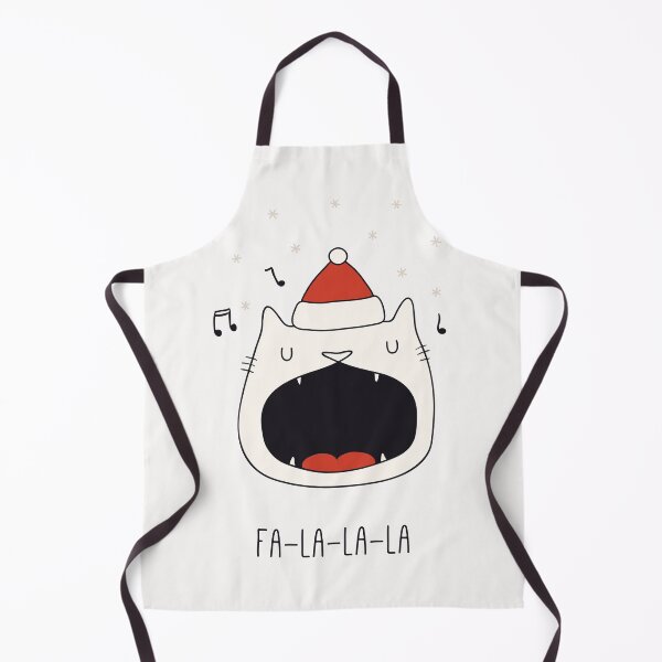 Item preview, Cat singing Merry Christmas, cat doodles Xmas, holiday music greet designed and sold by Pointit.
