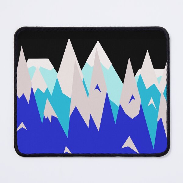 Item preview, Blue Snowy Mountains designed and sold by TheScraggyBeard.