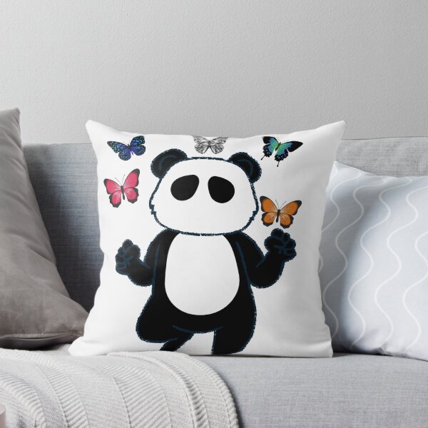 Item preview, Panda Playing with Butterfly designed and sold by lolmaned.