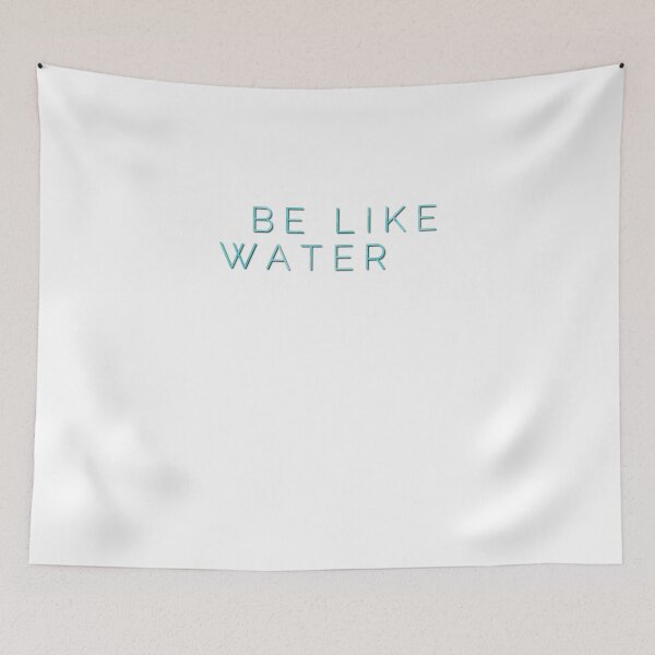 Item preview, Be Like Water Martial Arts Taoism Kung Fu Wu Wei No Way Flow designed and sold by BogdanConrad.