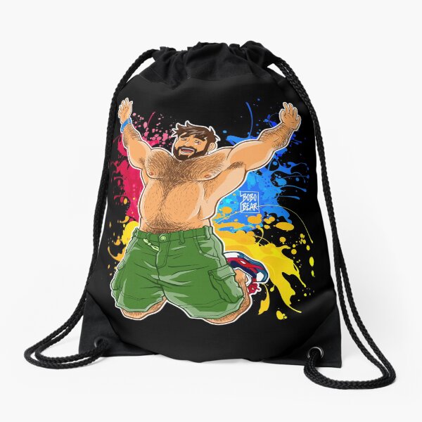 ADAM LIKES SUMMER Drawstring Bag