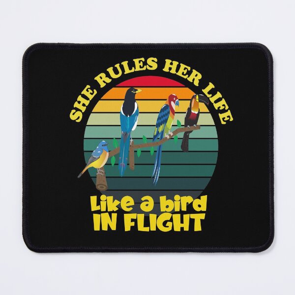 Item preview, She Rules Her Life Like A Bird In Flight designed and sold by designerPro20.