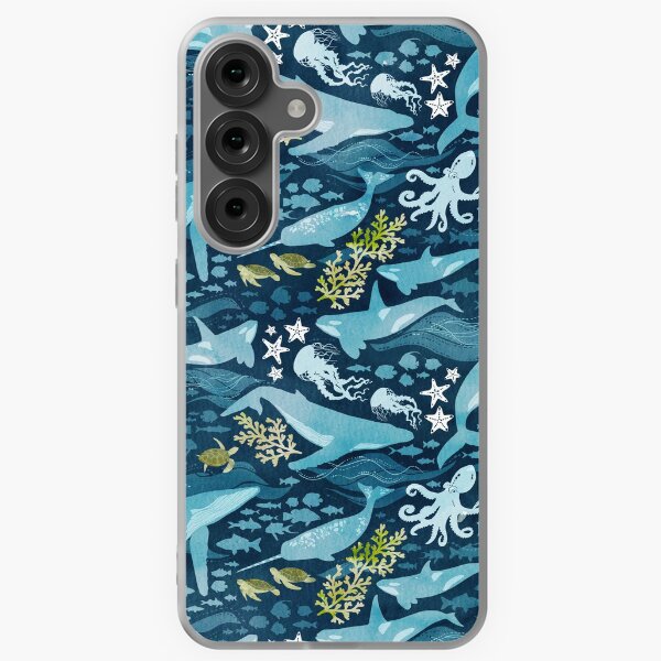Item preview, Ocean life in turquoise designed and sold by adenaJ.