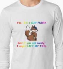 Gay Furry Long Sleeve T-Shirt
