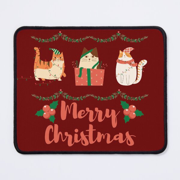 Item preview, Meowy Catmas Merry Cat Christmas designed and sold by cyc94.