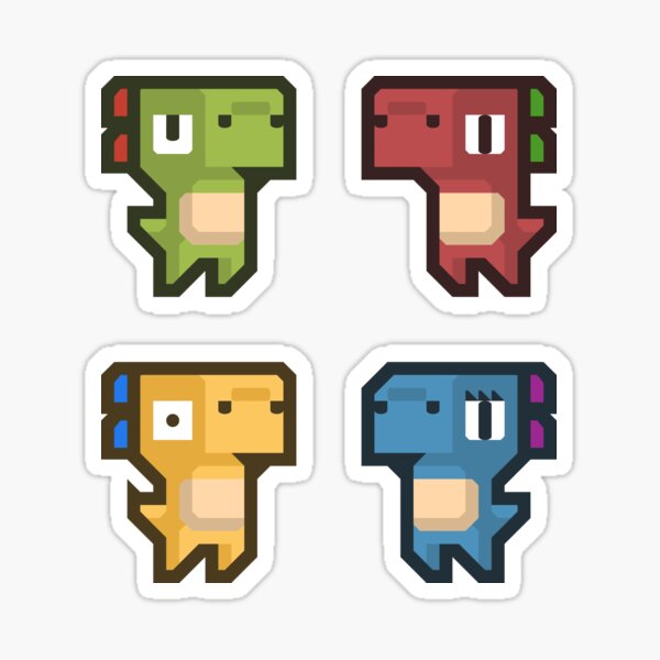 Dynamic Dinosaurs Sticker