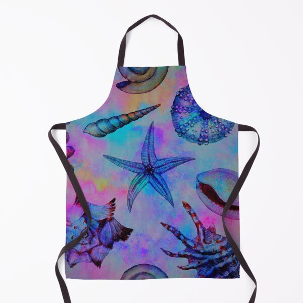 Item preview, Beach Treasures seashells watercolor art designed and sold by cutecrazytshirt.