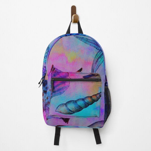 Item preview, Beach Treasures seashells watercolor art designed and sold by cutecrazytshirt.