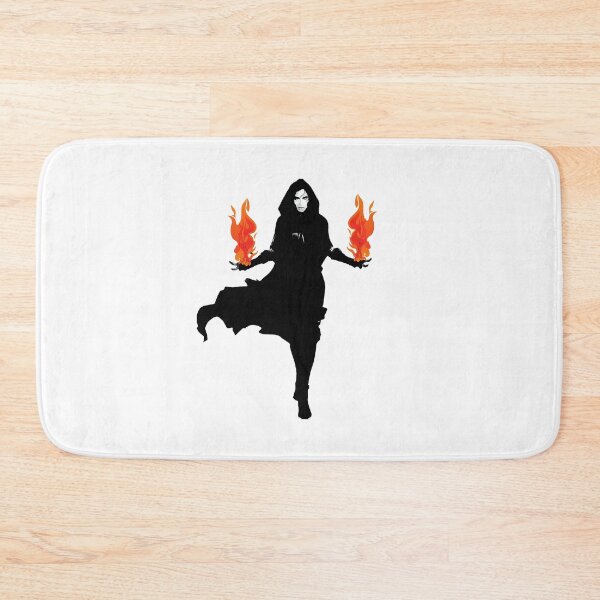 Item preview, The Sorceress - Summoning Chaos - Flaming Hands designed and sold by Fenay Designs.
