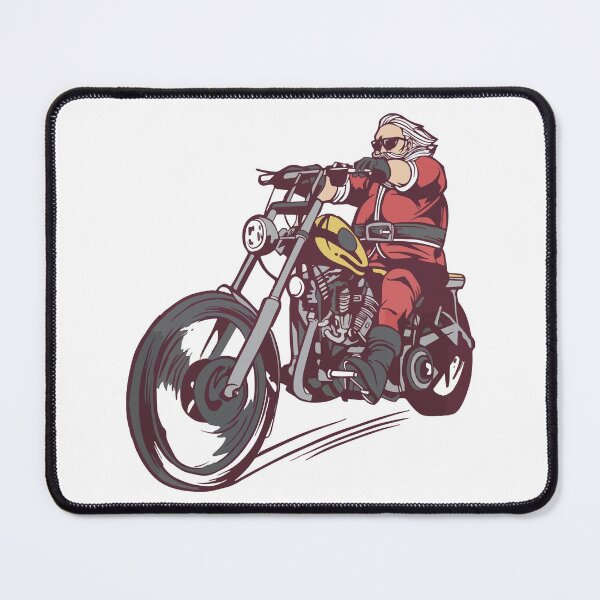 Item preview, christmas biker , Biker Santa designed and sold by zaher97.