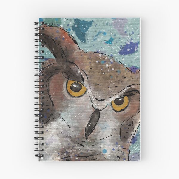 Item preview, Lovely owl in blue and green  designed and sold by Kreajuut.