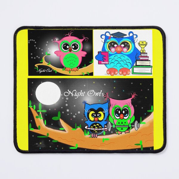 Item preview, Night owls - daily life  designed and sold by Shirley cute art .