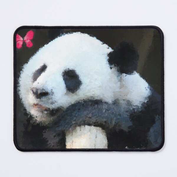 Item preview, Painting Panda with butterfly designed and sold by lolmaned.