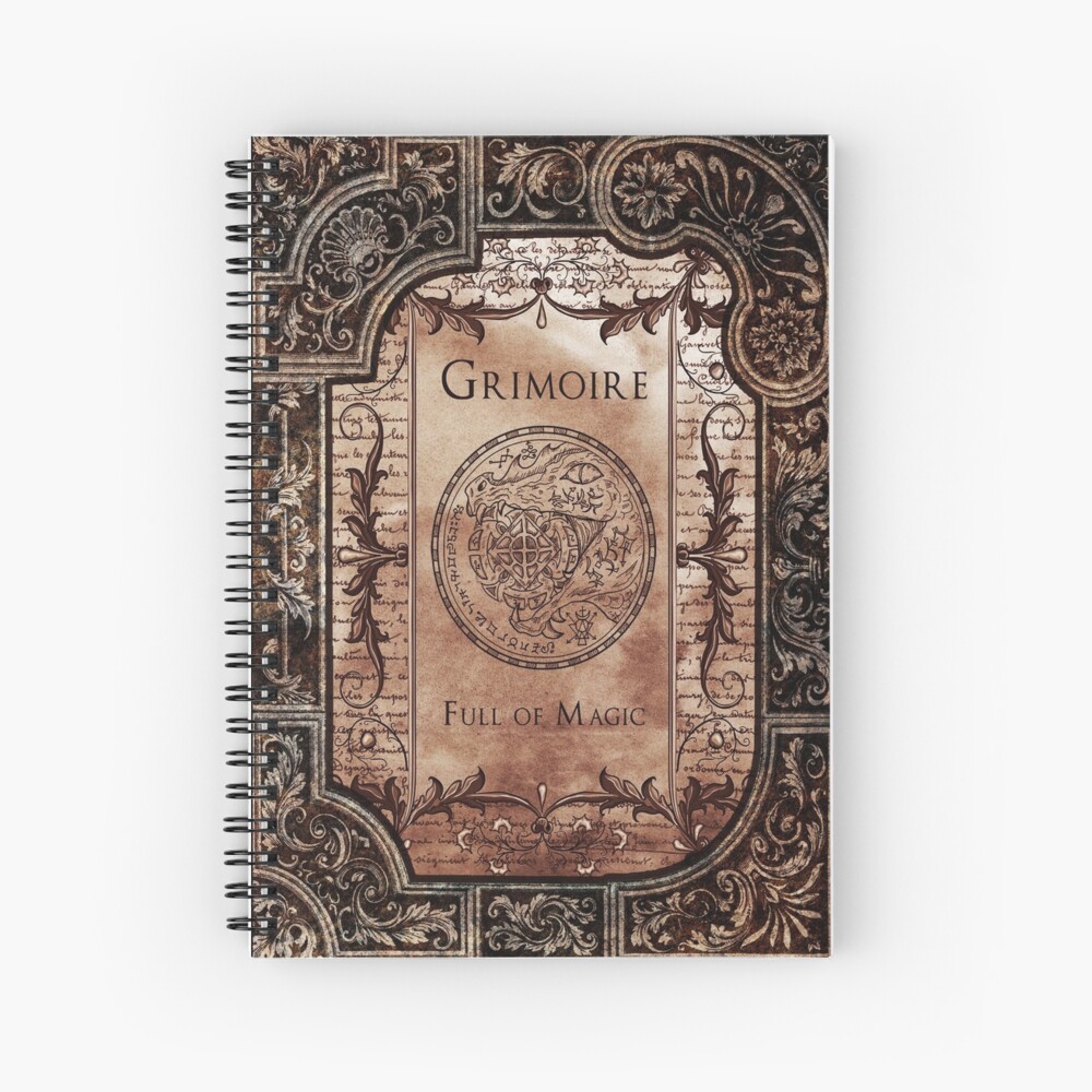 Dragon Grimoire Magic Book Hardcover Journal for Sale by ArtStyleAlice