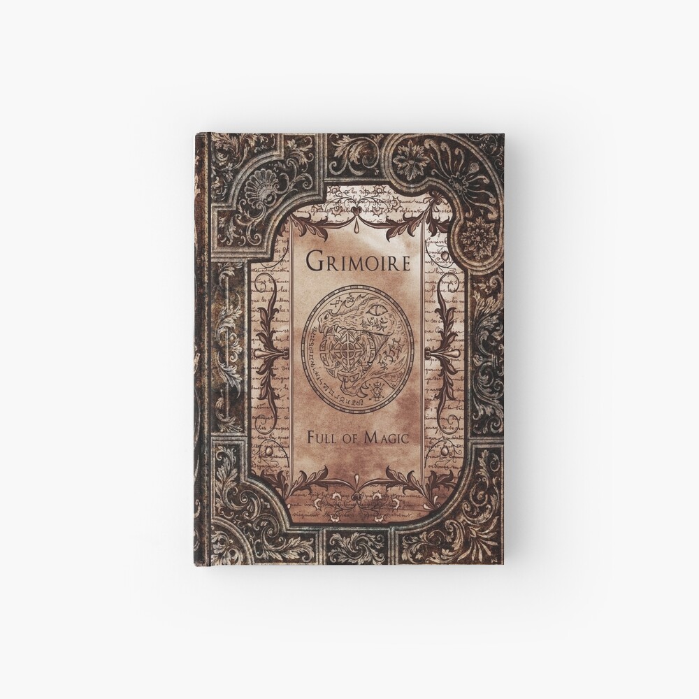 SPELL BOOK COVER Old Witchcraft Printable Cover for Grimoire 