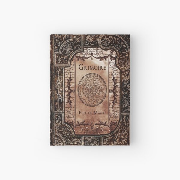 Dragon Grimoire Magic Book Hardcover Journal