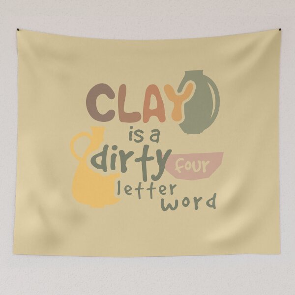 Item preview, Pottery clay for ceramic studio designed and sold by Teequeque.