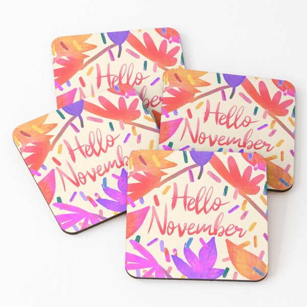Item preview, Hello November: Yellow designed and sold by ArtbyBryn.